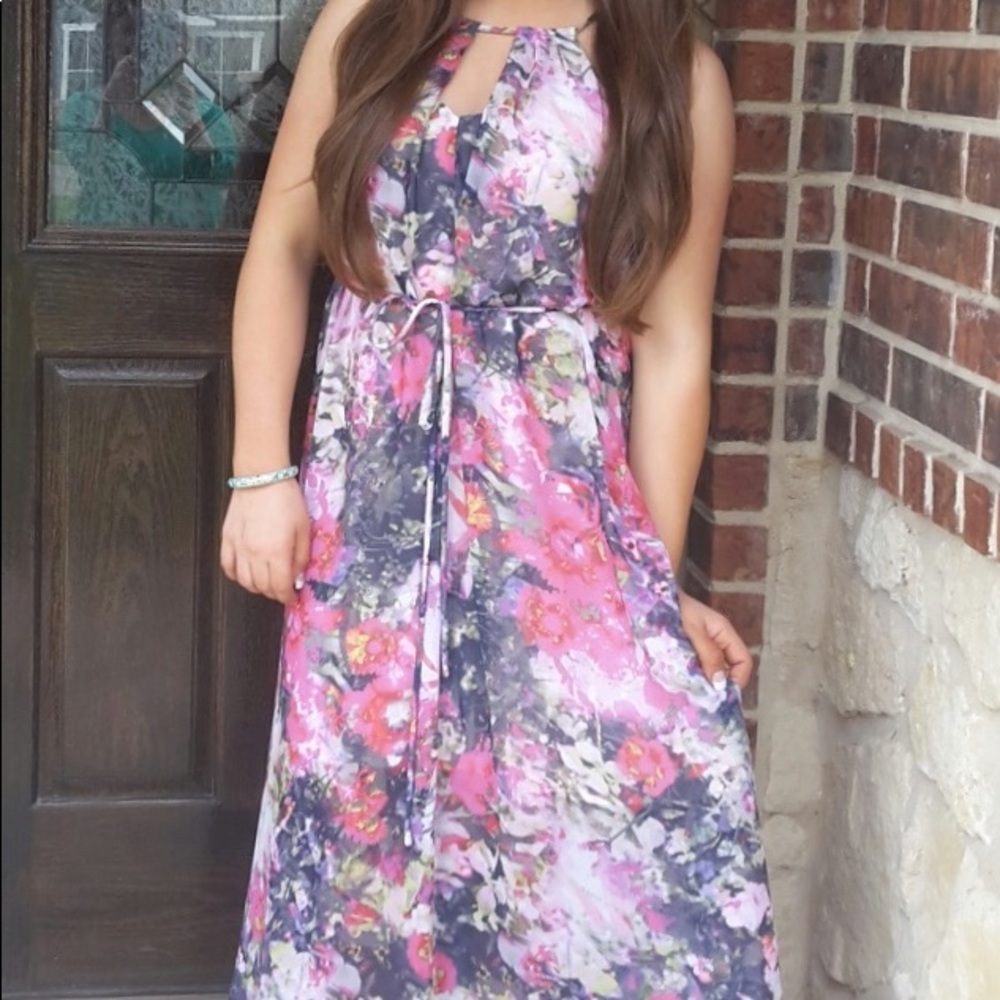Floral Prom Dress